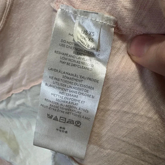 We The Free - free people color block tshirt size XS - Picture 6 of 7